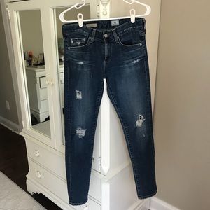 AG “The Nikki” Relaxed Skinny Jeans